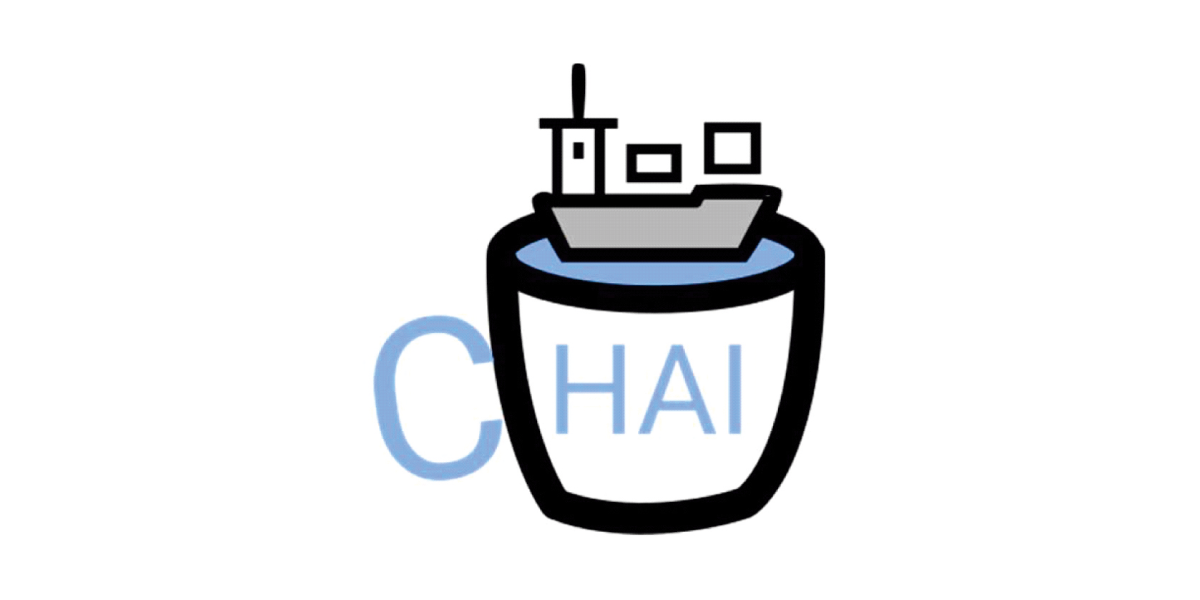 CHAI project logo: cup with a floating ship and the letter C as a handle