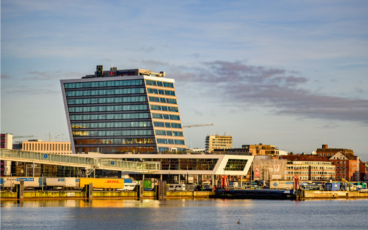 Verwaltungsgebäude am Schwedenkai